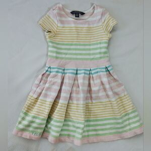 Polo Ralph Lauren Striped Ottoman Ribbed Dress - 5